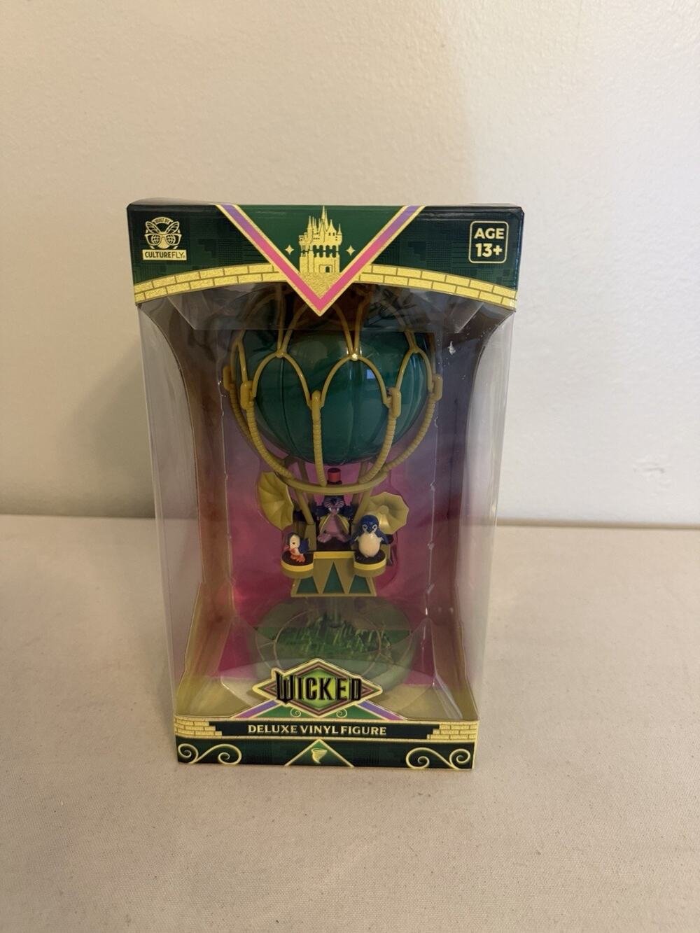 Wicked Deluxe Vinyl Figure Hot Air Balloon Figure 9" Tall Culturefly New In Box